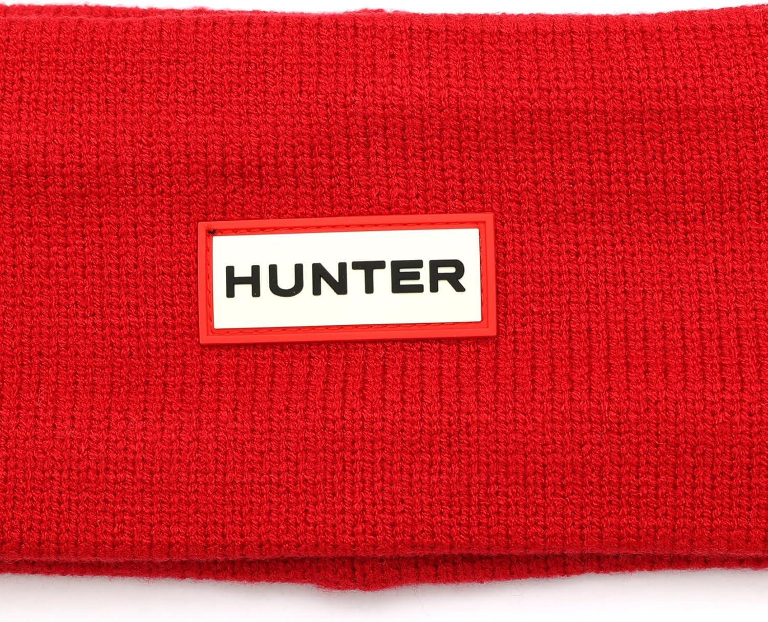 imageHunter Womens Play Essential Headband Headband with Brand Logo Comfortable ampamp Warm Accessoryred