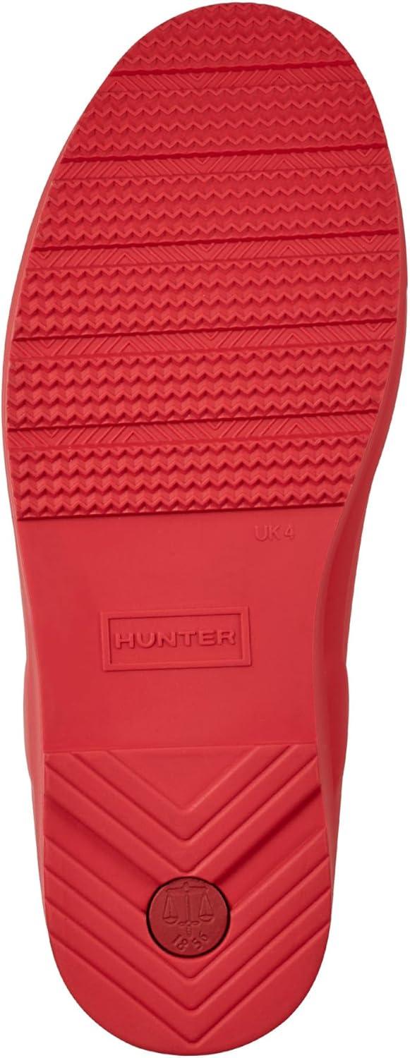 imageHunter Womens Play Short Rain BootLogo Red