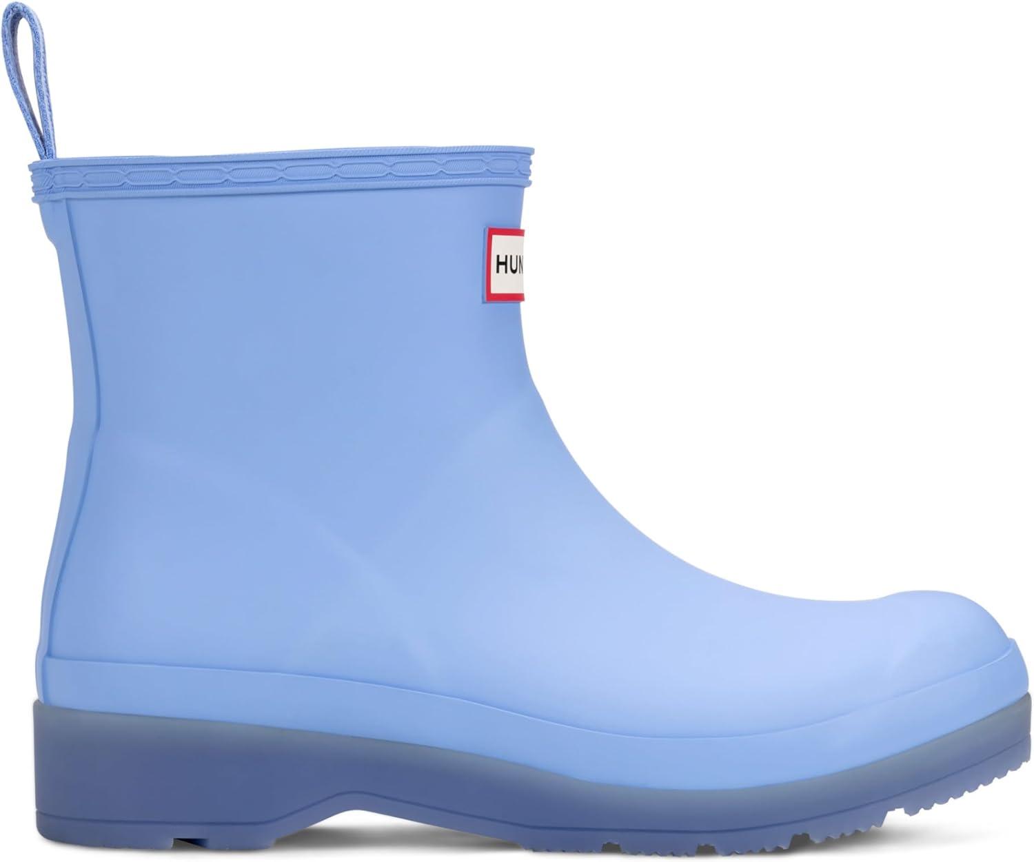 imageHunter Womens Play Short Rain BootMedium Blue