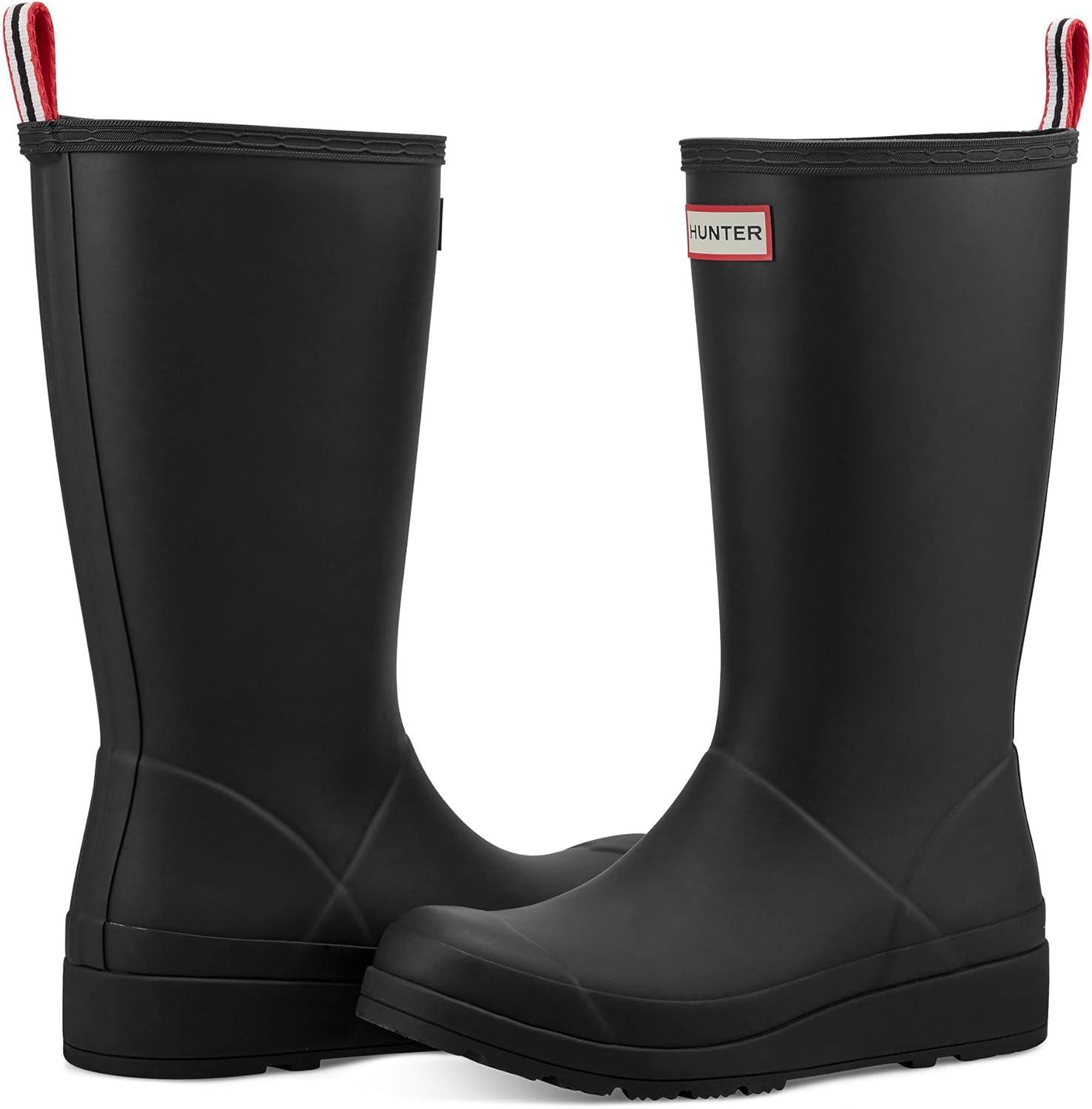 imageHunter Womens Play Tall Rain BootBlack