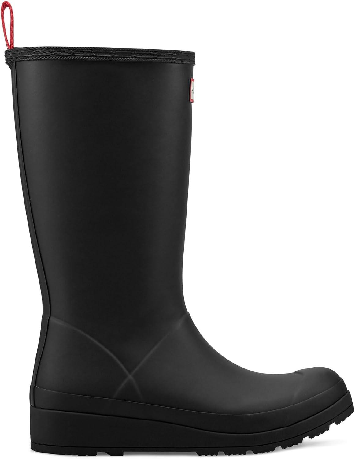 imageHunter Womens Play Tall Rain BootBlack