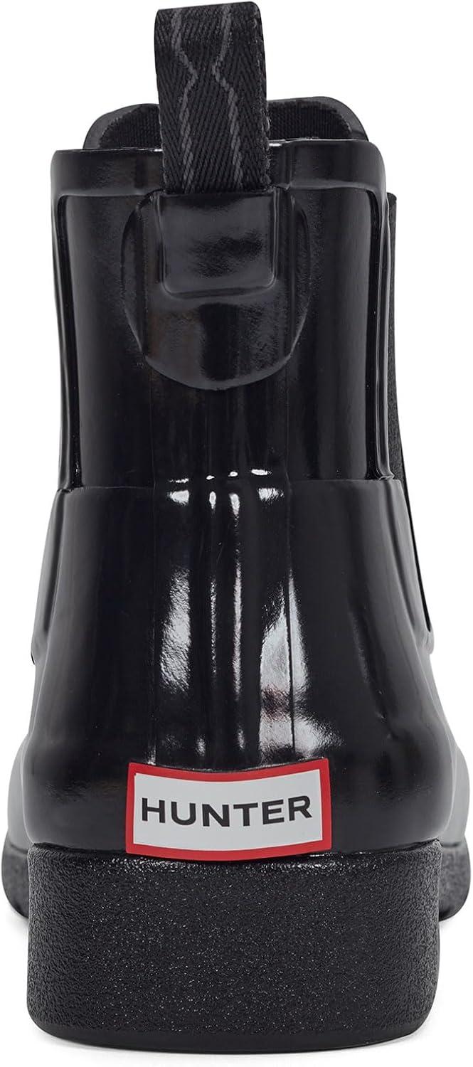 imageHunter Womens Refined Chelsea Gloss BootBlack