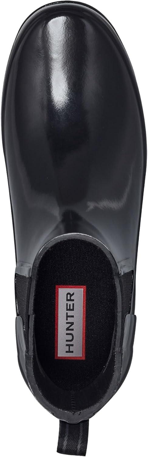imageHunter Womens Refined Chelsea Gloss BootBlack
