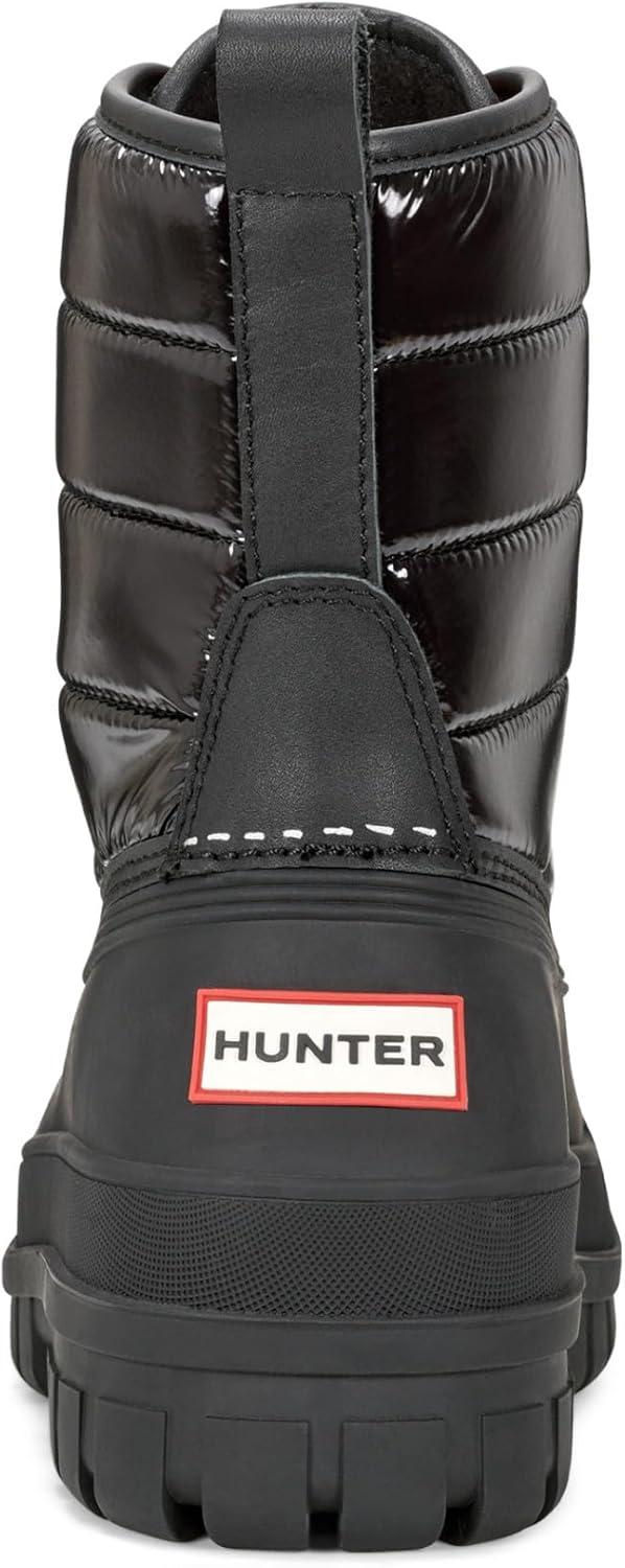 imageHunter Womens Stanly Snow BootBlack Leather