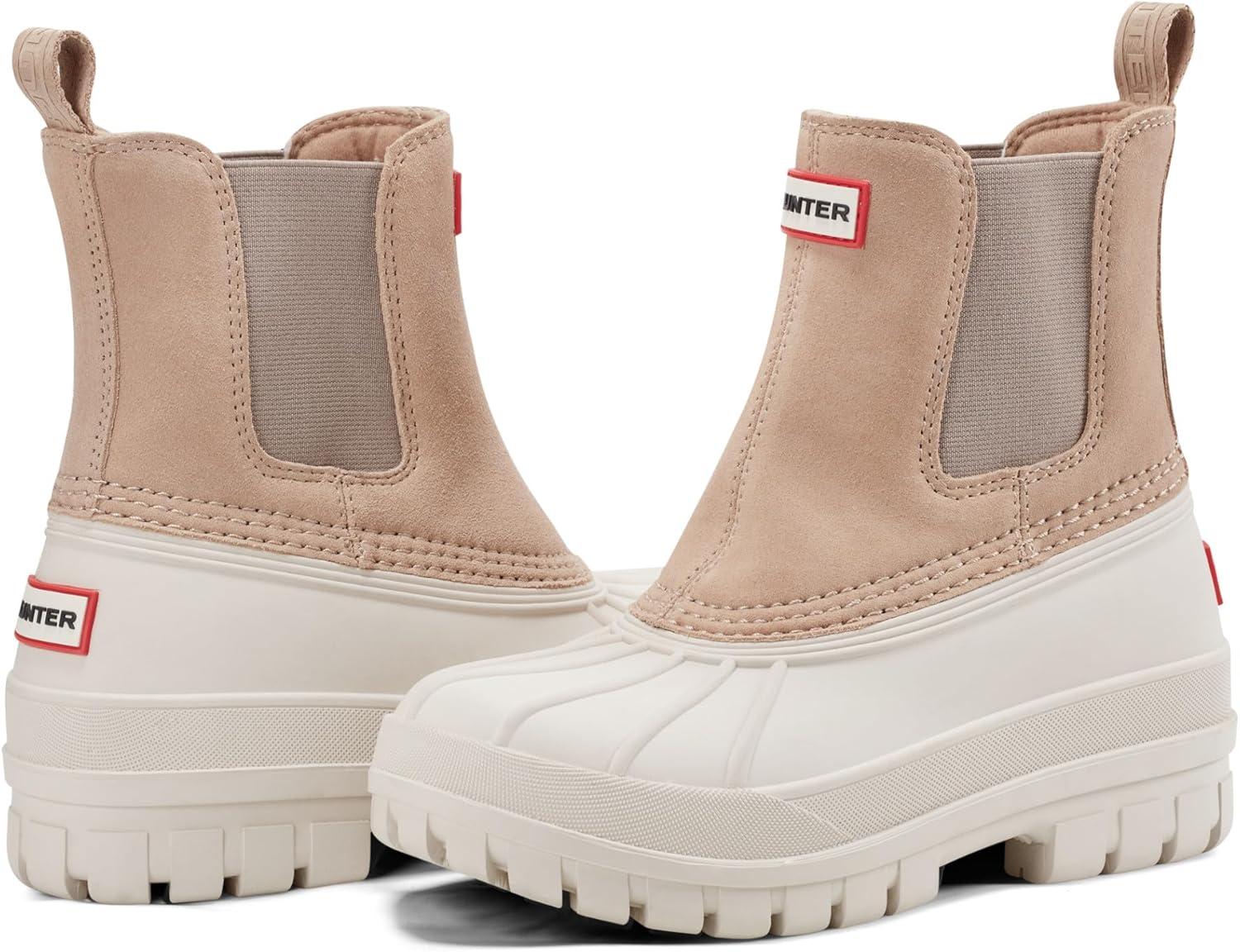 imageHunter Womens Sutton Waterproof Chelsea BootBlushIvory