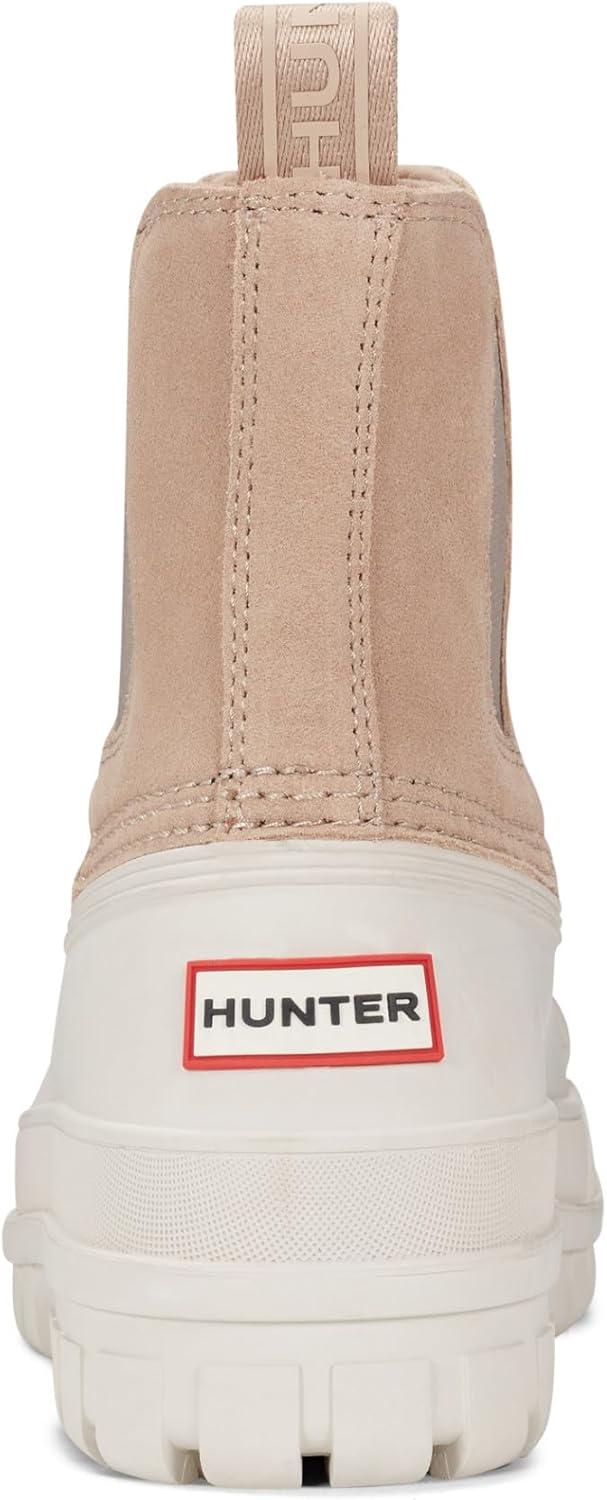 imageHunter Womens Sutton Waterproof Chelsea BootBlushIvory