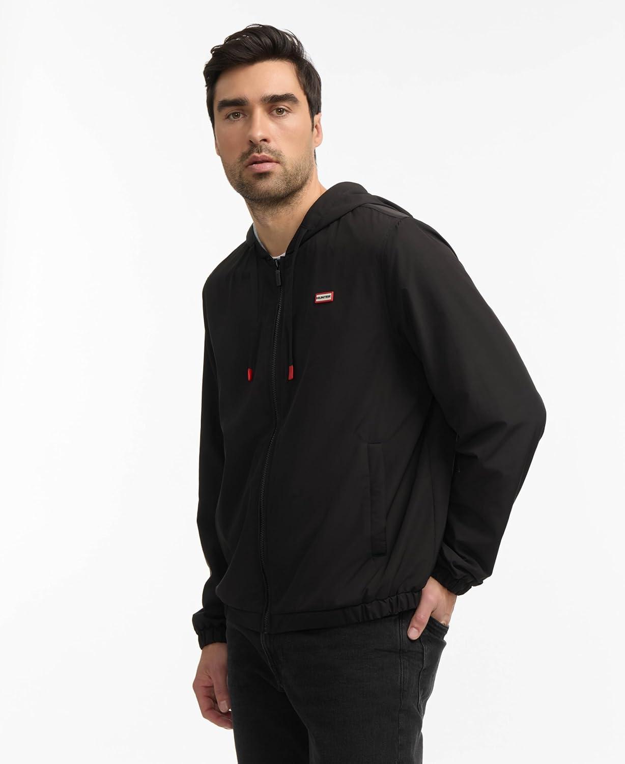 imageHunter mens Baltico Jersey Lined JacketBlack