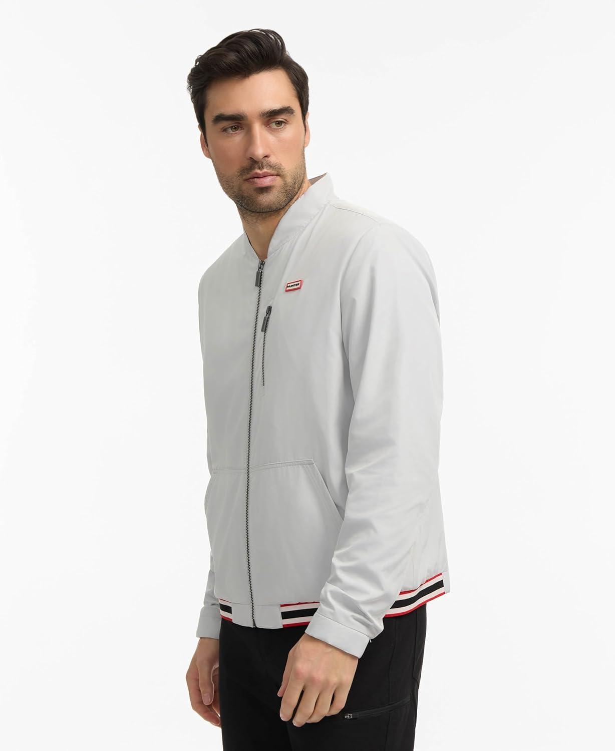 imageHunter mens Moorgate BomberGrey