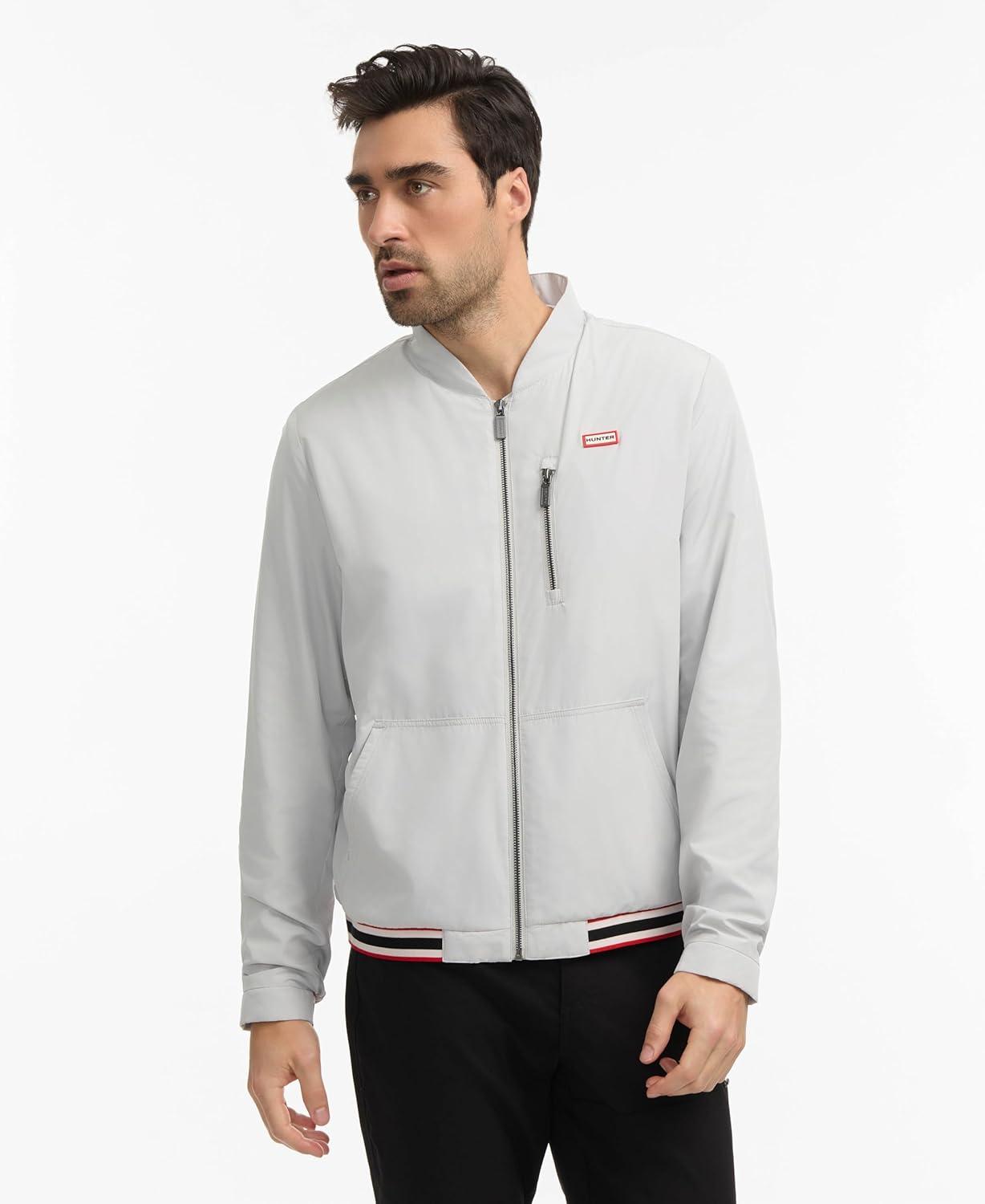 imageHunter mens Moorgate BomberGrey