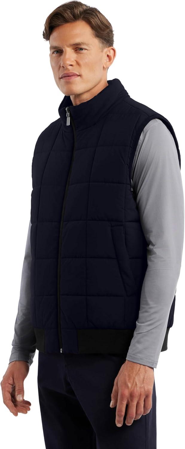 imageHunter mens Stan Reversible VestNightskyBlackwatch Plaid