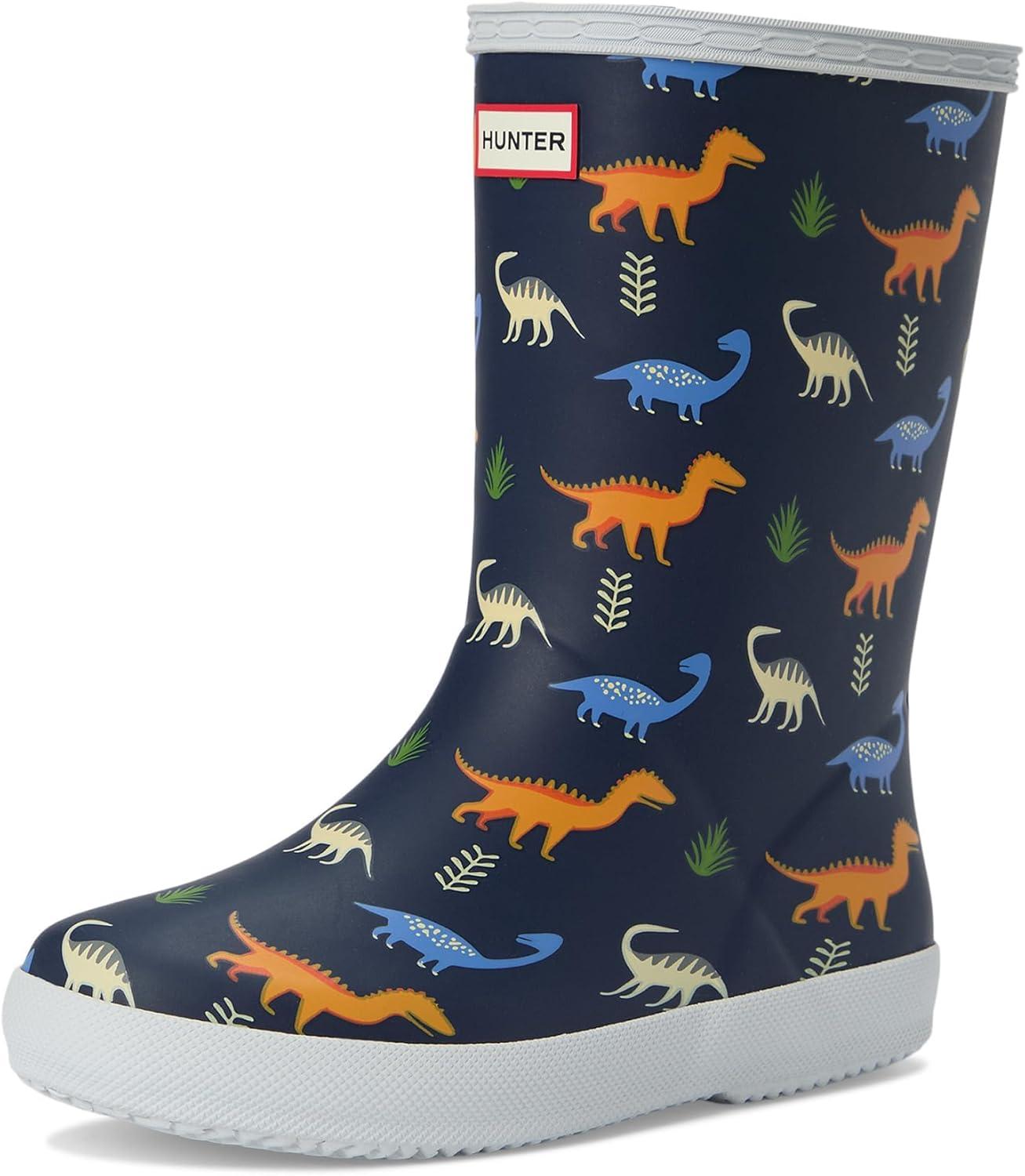 imageHunter unisexchild First Classic Boots ToddlerLittle KidDark Blue Dino Multi