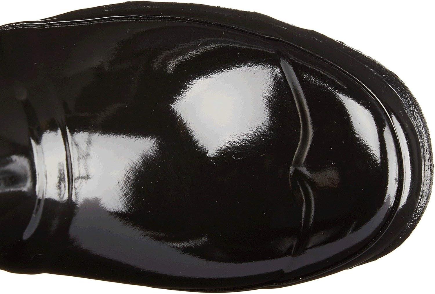 imageHunter unisexchild Original Kids Gloss Rain Boot Little KidBig KidBlack