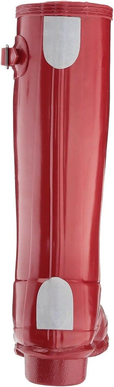 imageHunter unisexchild Original Kids Gloss Rain Boot Little KidBig KidMilitary Red