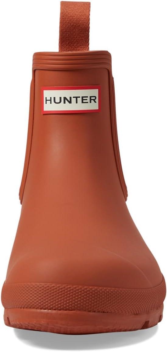 imageHunter unisexchild Original Kids Gloss Rain Boot Little KidBig KidRhythmic ClayBlack