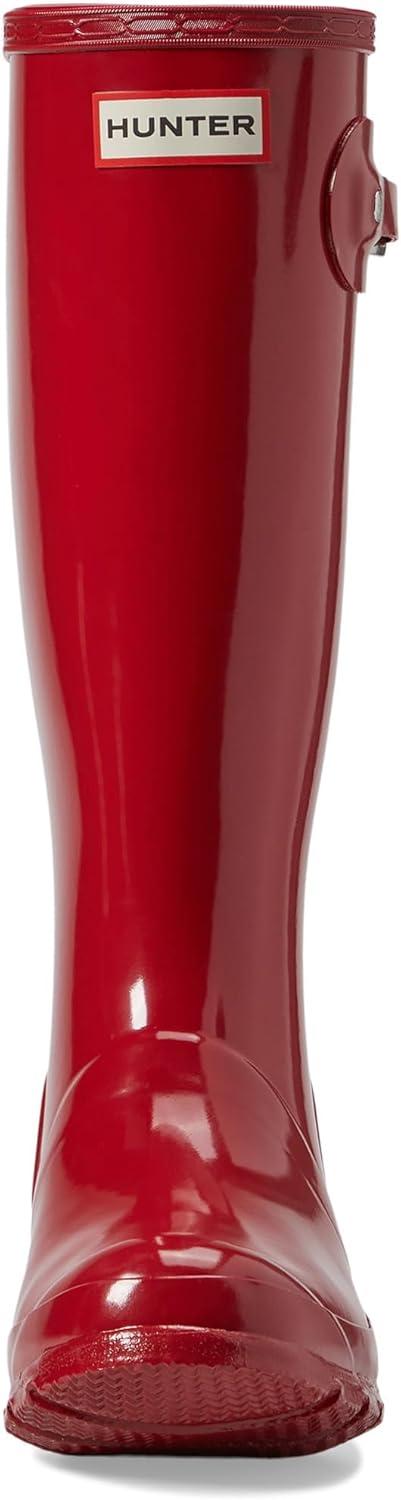 imageHunter unisexchild Original Kids Gloss Rain Boot Little KidBig KidVital Burgundy
