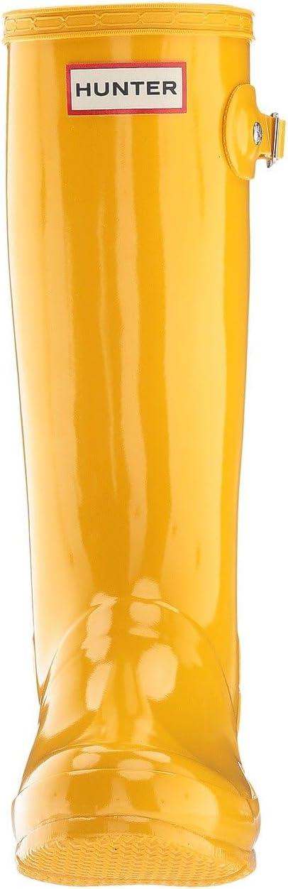 imageHunter unisexchild Original Kids Gloss Rain Boot Little KidBig KidYellow