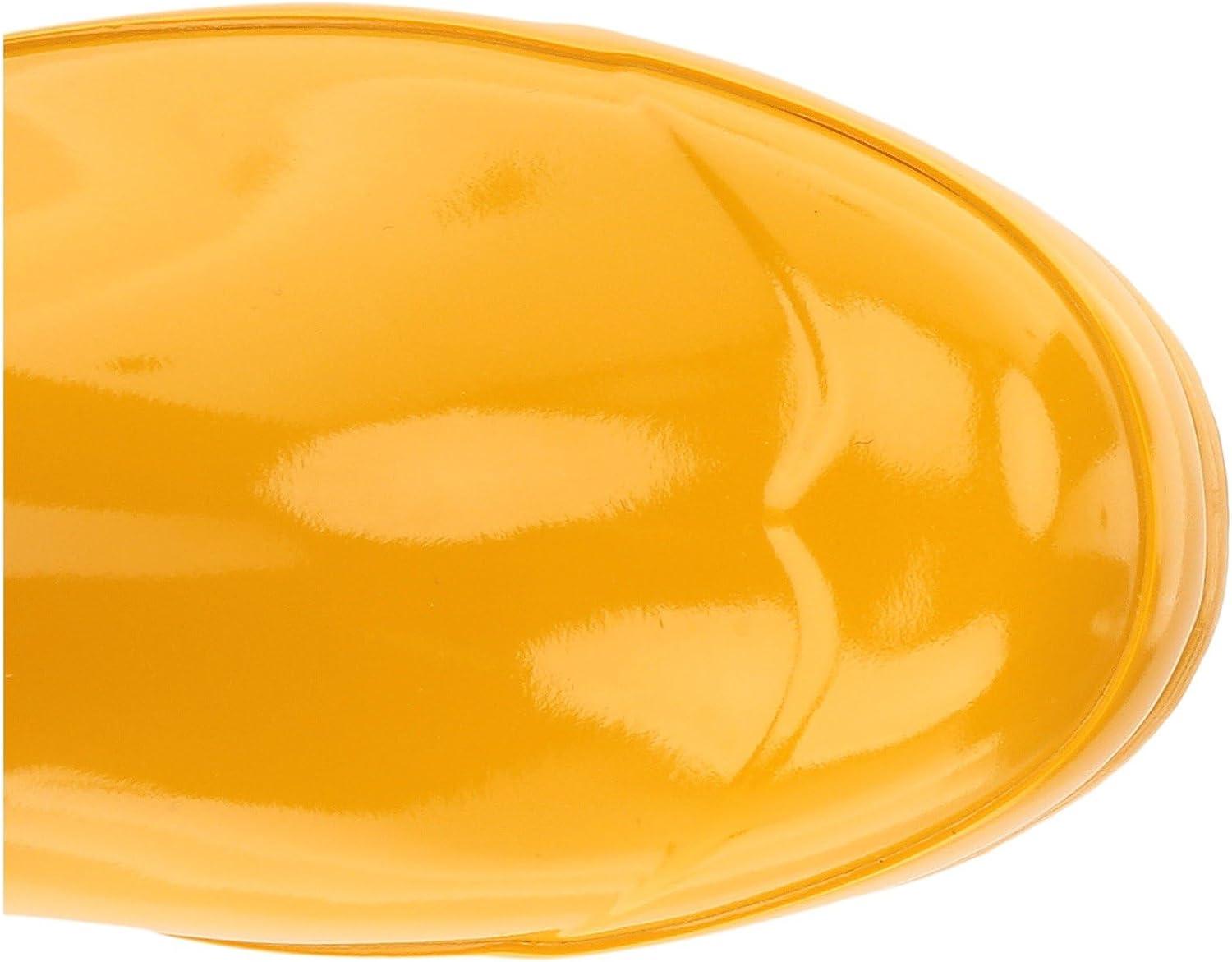 imageHunter unisexchild Original Kids Gloss Rain Boot Little KidBig KidYellow