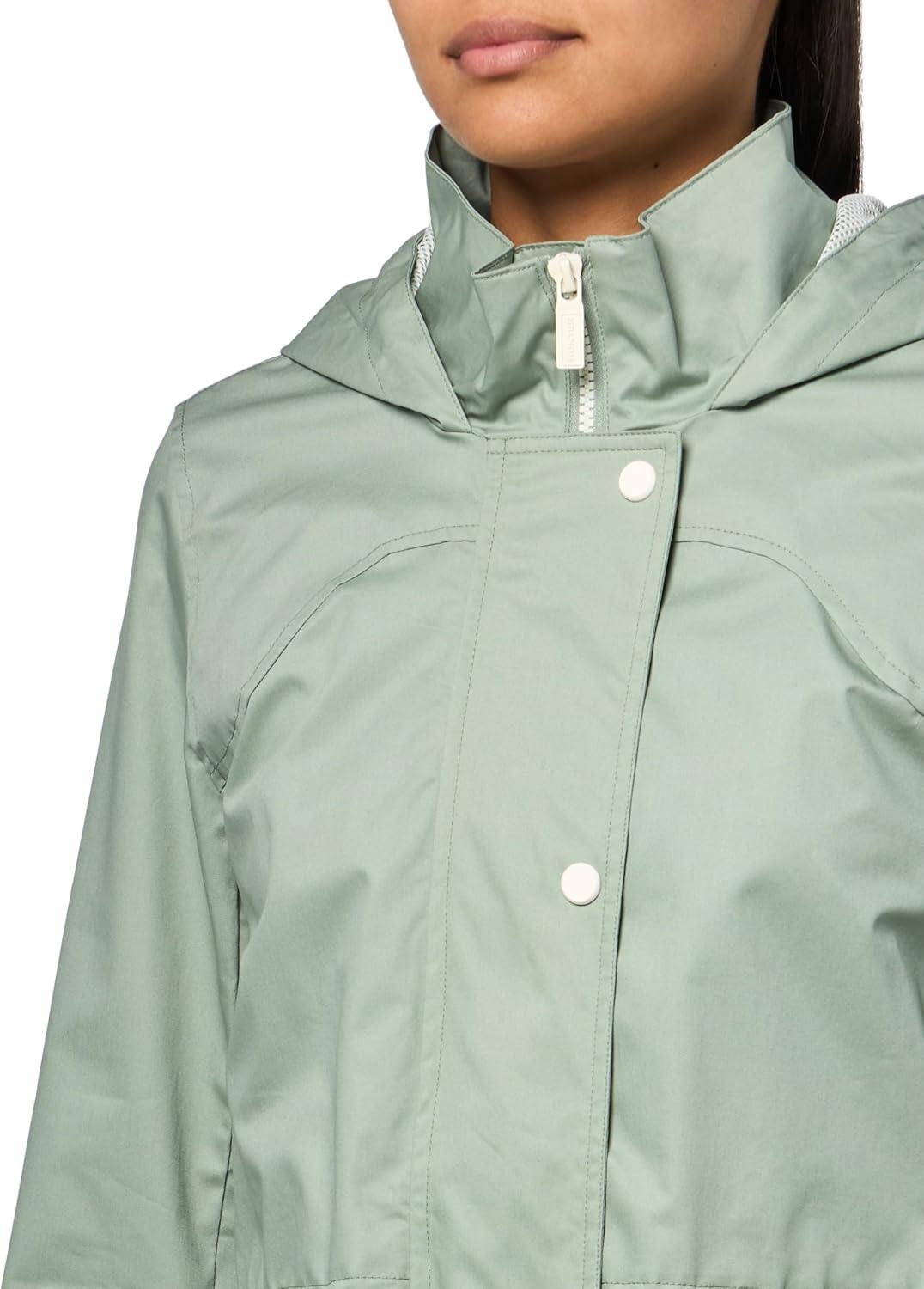 imageHunter womens Ariel Cotton Jacket With White TrimsHerb Sage