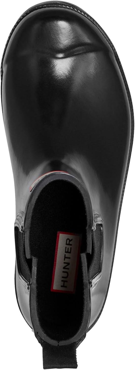 imageHunter womens Original Gloss Chelsea BootsBlack