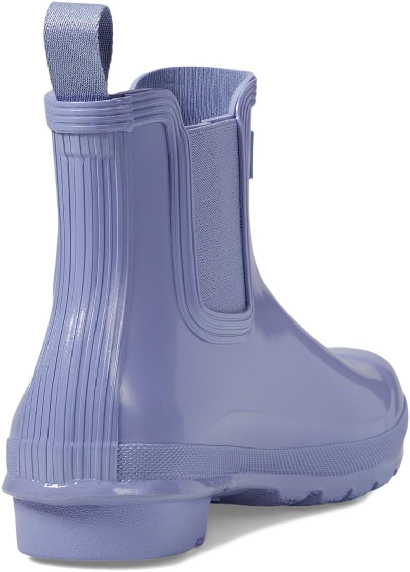 imageHunter womens Original Gloss Chelsea BootsPurple