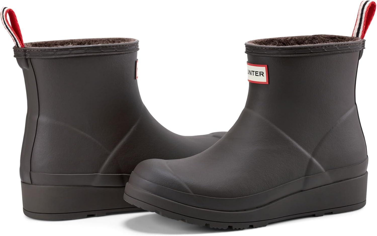 imageHunter womens Play Insulated Short Rain BootsDark Brown