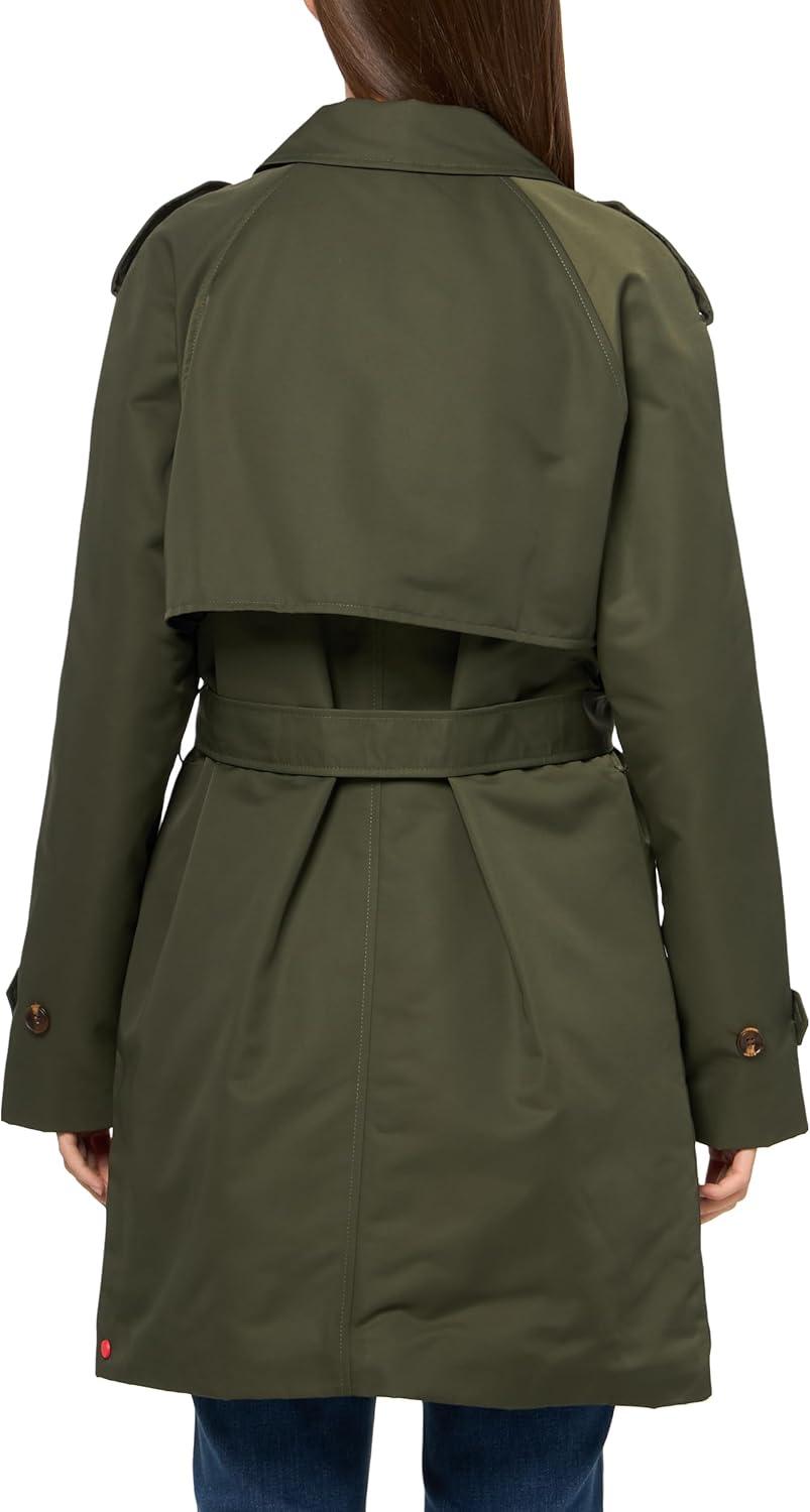 imageHunter womens Stacy Classic Coated TrenchHunter Green