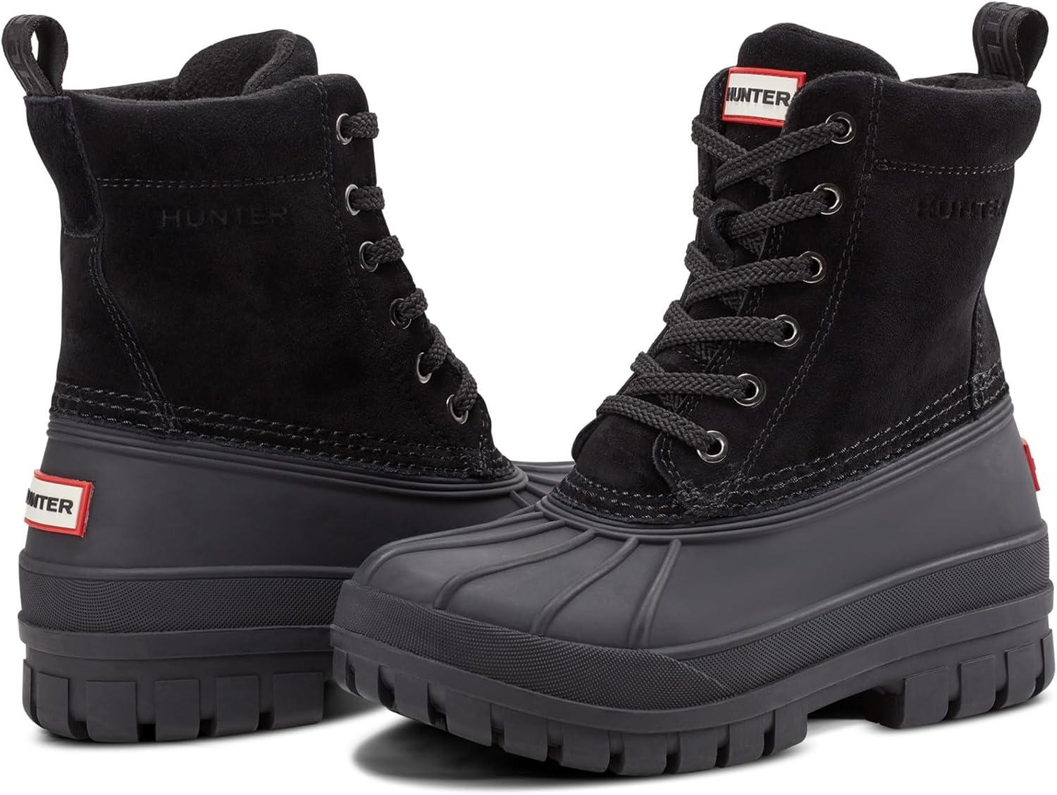 imageHunter womens Sussex WaterproofBlack Suede