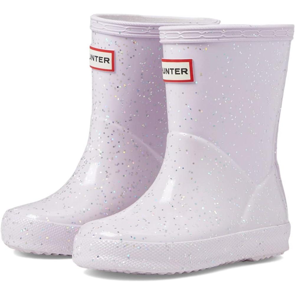 imageHUNTER UnisexChild Original First Classic Giant Glitter Rain BootTempered Mauve
