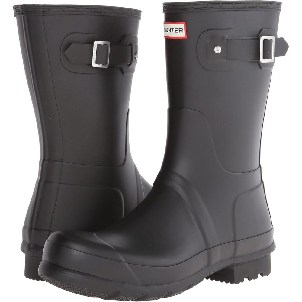 imageHunter Mens Original Short Rain BootBlack