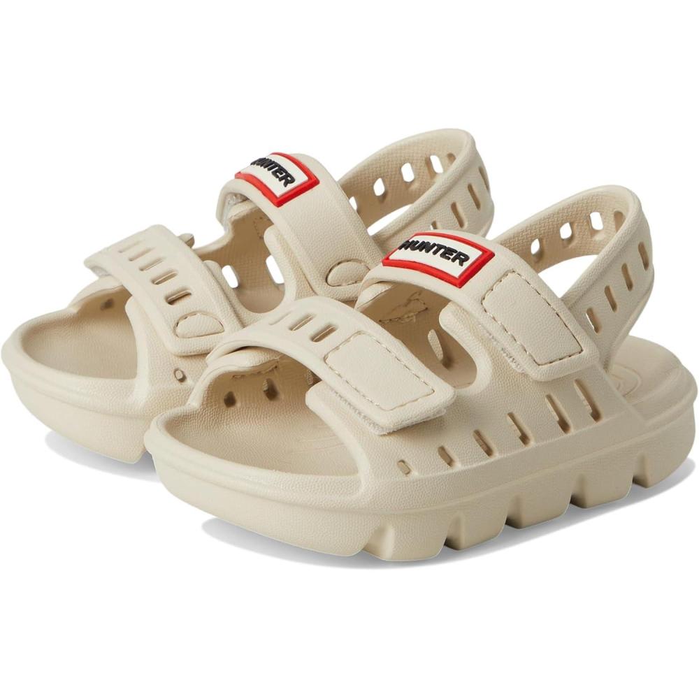 imageHunter UnisexChild Dottie ToddlerLittle Kid Flat SandalLight Natural