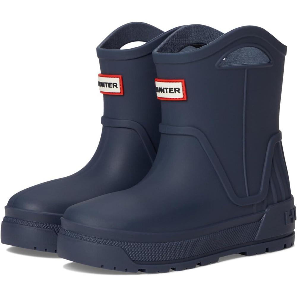 imageHunter UnisexChild Georgey ToddlerLittle Kid Rain BootDark Blue