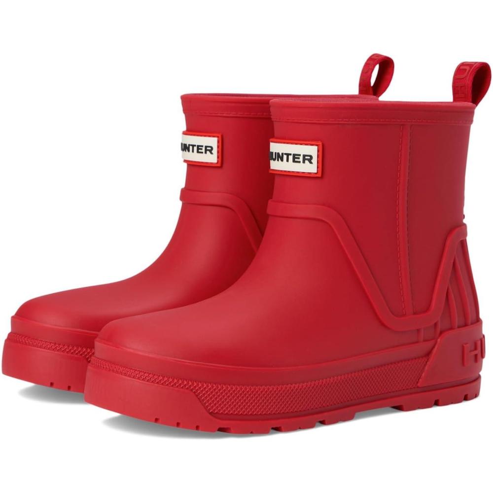 imageHunter UnisexChild Grace Little Big Kid Rain BootMedium Red