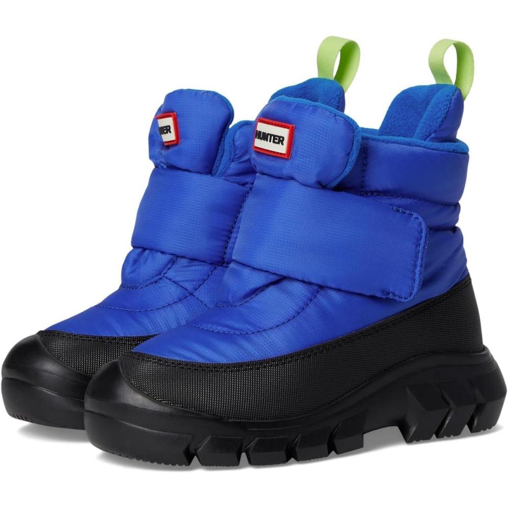 imageHunter UnisexChild Igloo ToddlerLittle Kid Rain BootMedium Blue