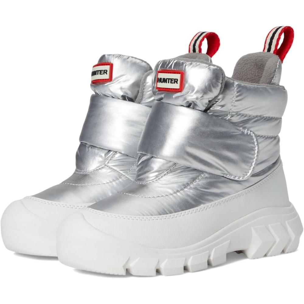 imageHunter UnisexChild Igloo ToddlerLittle Kid Rain BootSilver