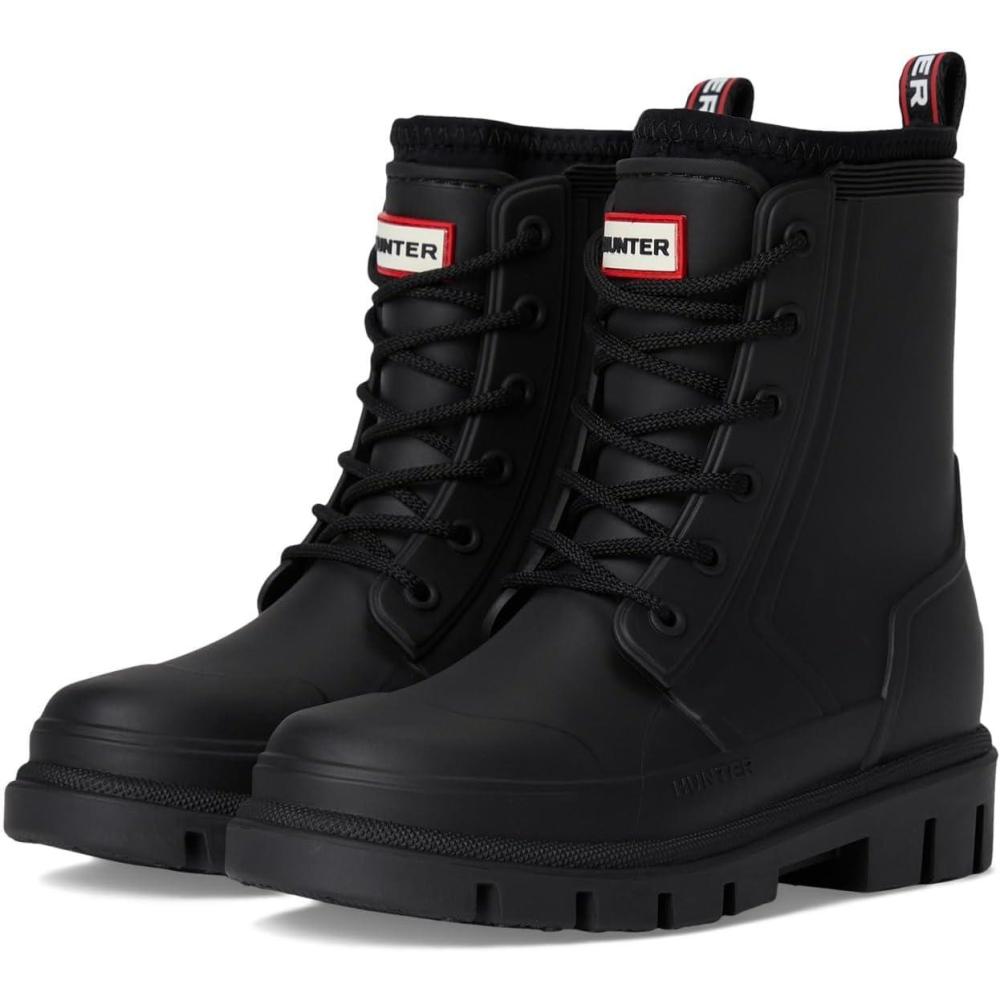 imageHunter UnisexChild Stomper Little Big Kid Rain BootBlack