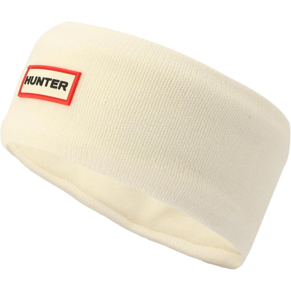 imageHunter Womens Play Essential Headband Headband with Brand Logo Comfortable ampamp Warm Accessorywhite