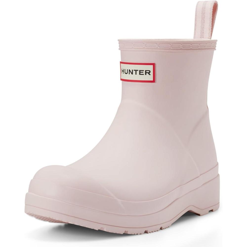 imageHunter Womens Play Short Rain BootLight Natural