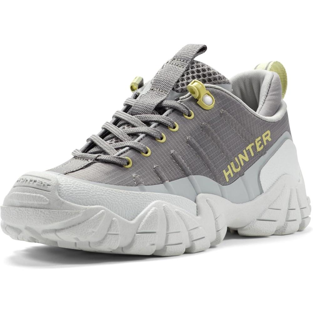 imageHunter Womens Sara Waterproof SneakerMedium Grey Multi