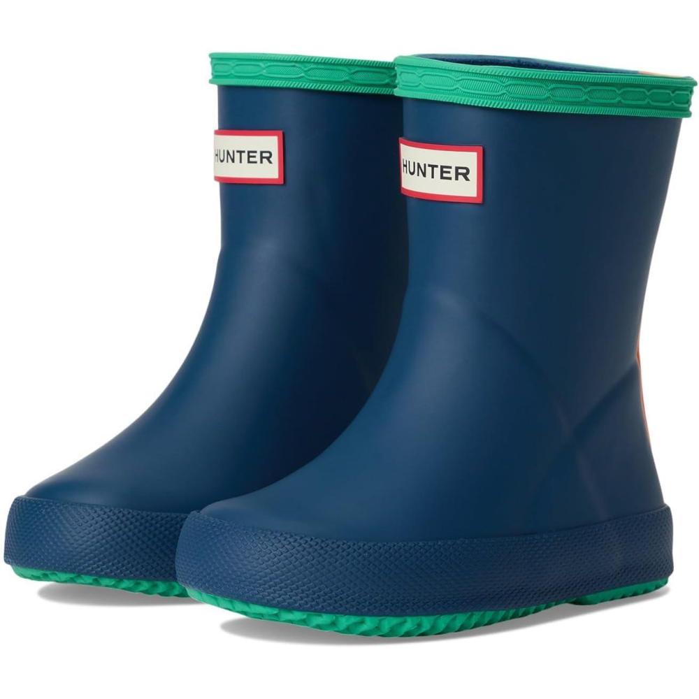 imageHunter unisexchild First Classic Boots ToddlerLittle KidDark BlueTeal