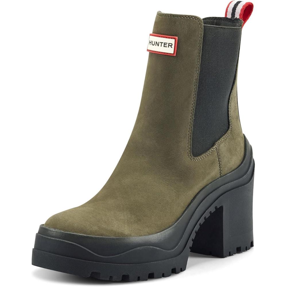 imageHunter womens MianaDark Green Leather