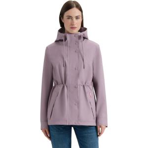 HUNTER Women’s Abbey Short Rubberized RAIN Jacket(Dusty Lilac)