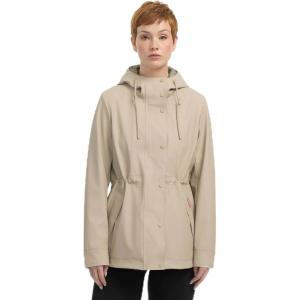 HUNTER Women’s Abbey Short Rubberized RAIN Jacket(Wheat)