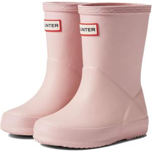 Hunter Footwear unisex-child Original First ClassicRain Boot(Azalea Pink)