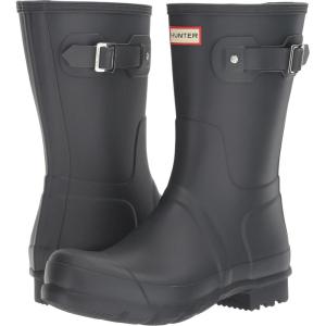 Hunter Mens Original Short Rain Boot(Dark Slate)
