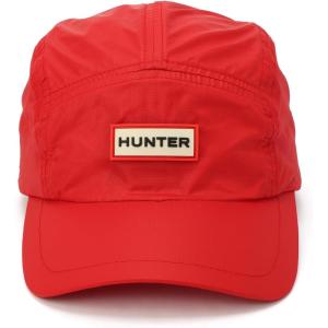 Hunter Unisex-Adult Ripstop Baseball Hat, Nylon Cap with Brand Logo, Versatile Accessory(Red)