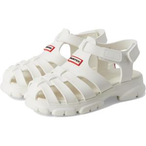 Hunter Unisex-Child Belize (Little Big Kid) Fisherman Sandal(White)