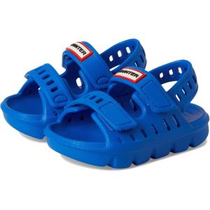 Hunter Unisex-Child Dottie (Toddler/Little Kid) Flat Sandal(Medium Blue)
