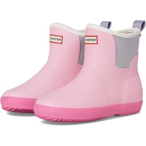 Hunter Unisex-Child Finley (Toddler/Little Kid) Rain Boot(Medium Pink/Purple)