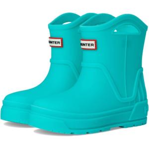 Hunter Unisex-Child Finley(Toddler/Little Kid) Rain Boot(Light Green)