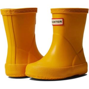 Hunter Unisex-Child Original First Classic Rain Boot(Yellow)